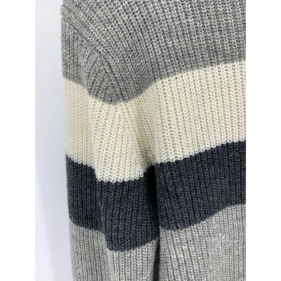 Slate & Stone Mens Sweater Gray Black White S - Picture 4 of 7